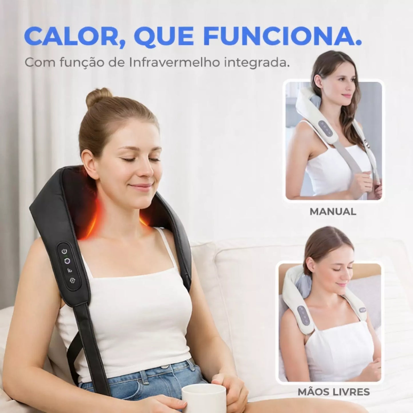 Vexconfort-Massagem Shiatsu para Relaxamento Profundo