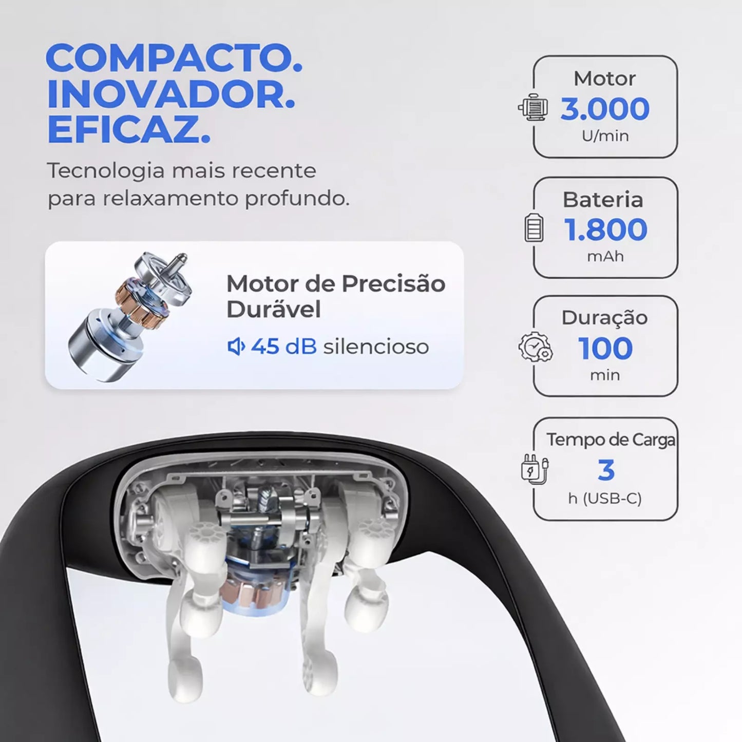 Vexconfort-Massagem Shiatsu para Relaxamento Profundo