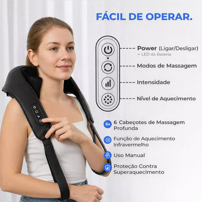 Vexconfort-Massagem Shiatsu para Relaxamento Profundo