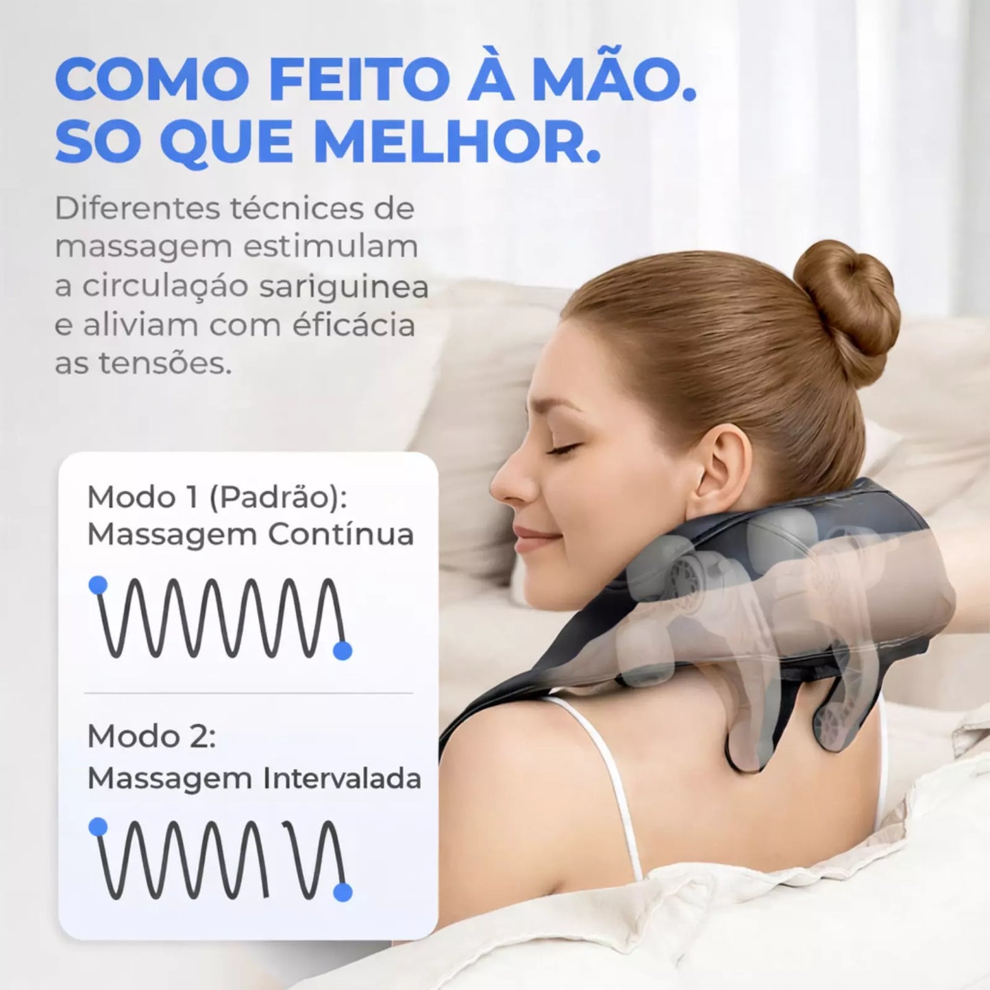 Vexconfort-Massagem Shiatsu para Relaxamento Profundo