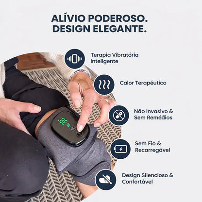 KneeFlex Massageador de Joelho – Relaxamento e Alívio da Dor
