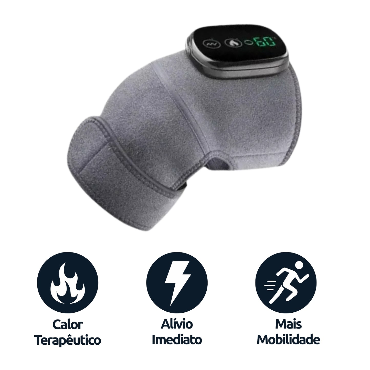 Kneeflex Massageador de Joelho – Relaxamento e Alívio da Dor